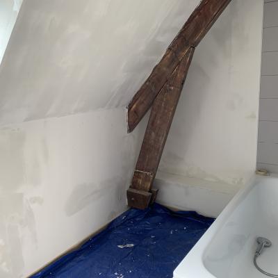 Ratissage des murs et du plafond peintre le havre