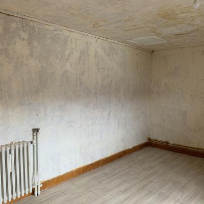 Ratissage et mise en peinture murs et plafond